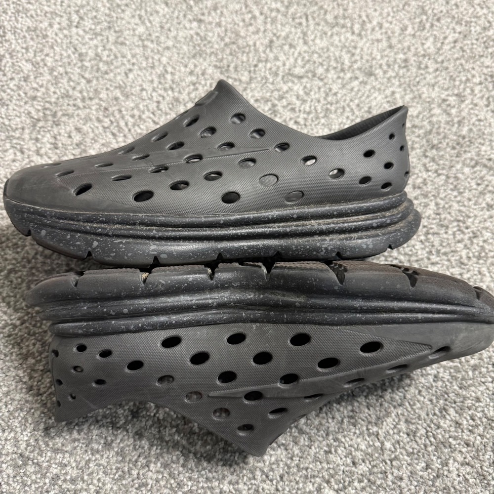 Kane Revive Active Recovery Shoes Carbon Black Mens 7 Womens 9 Slip On Speckled - Picture 4 of 7